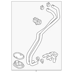 Water Pipe - Mazda (PX29-15-7H0)