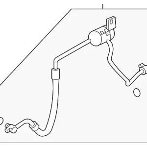 Front Press Hose - Mazda (KR9P-61-461)
