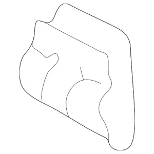 Defroster Grille Clip - Mazda (GA2A-64-394)