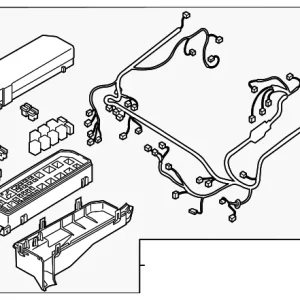 Wire Harness - Mazda (ZZC2-67-010)
