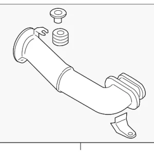 Duct Assembly - Mazda (N3H1-13-200B)