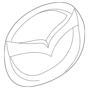 Emblem - Mazda (EG22-51-731)