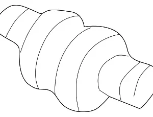 Condenser Insulator - Mazda (UB39-61-481A)