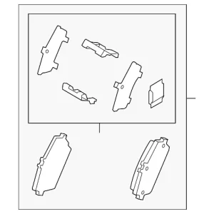 Brake Pads Rear - Mazda (NFY7-26-48ZB)