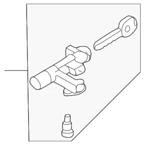 Ignition Lock Cylinder - Mazda (TC86-76-290)