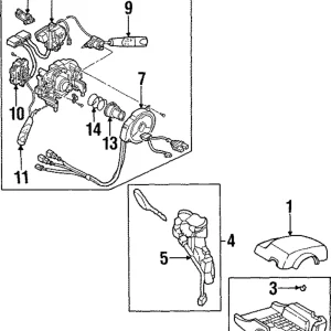 Wiper Lever - Mazda (BC5E-66-128)