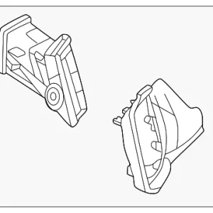 Air Outlet Vent - Mazda (KBB3-55-130B-02)