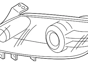 Composite Headlamp - Mazda (FE81-51-0K0B)