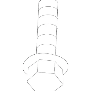 Blind Spot Radar Rivet - Mazda (KBB4-50-355)