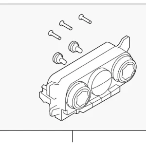 Dash Control Unit - Mazda (EH44-61-190B)