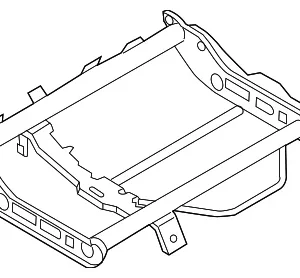 Seat Frame - Mazda (TE69-88-672)