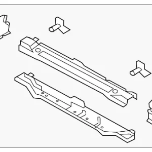 Lower Tie Bar - Mazda (ZZCA-53-160)