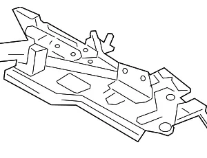 Vacuum Reservoir Bracket - Mazda (PY8W-18-28XB)