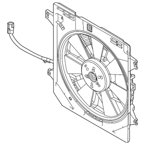 Fan Assembly - Mazda (PX28-15-025D)