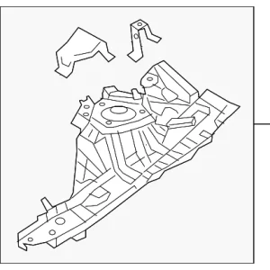 Apron Panel - Mazda (D67N-53-210)