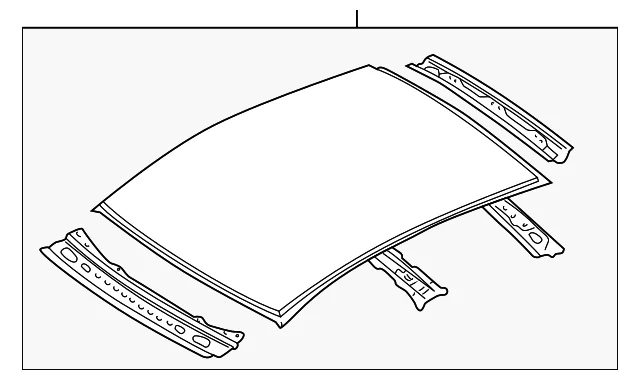 Roof Panel - Mazda (T002-70-600E)