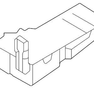Lower Cover - Mazda (KD45-66-757)