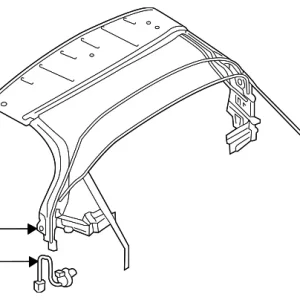 Top Frame - Mazda (N243-R1-100P)