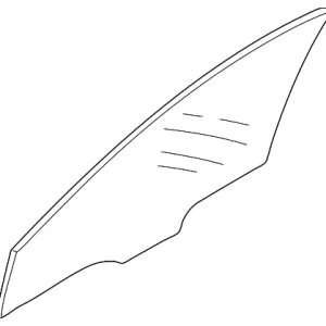 Glass - Mazda (B25D-59-511C)
