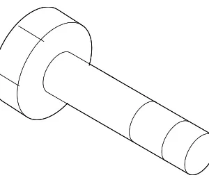 Support Bracket Bolt - Mazda (9XG1-37-789L)