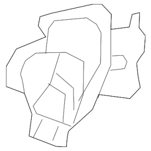 Hinge - Mazda (D10J-57-560A-02)