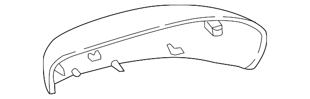 Mirror Cover - Mazda (N243-69-1N7-PR)