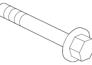 Reinforced Beam Lower Bolt - Mazda (9YA0-20-872)