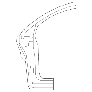 Hinge Pillar - Mazda (C5Y4-70-221C)