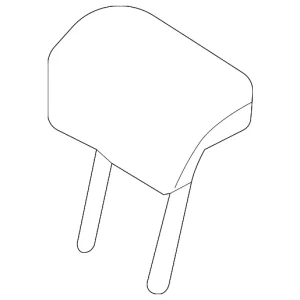 Headrest - Mazda (KEVE-88-3R0-27)