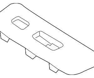 Switch Panel - Mazda (TK48-68-4L1C)