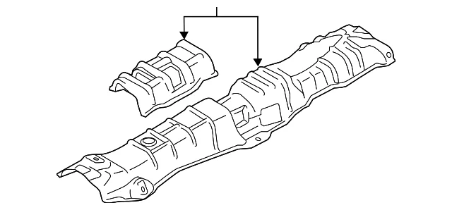 Heat Shield - Mazda (D07A-56-4FX)