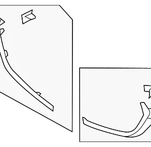 Trim Molding - Mazda (D10J-50-7J0C)