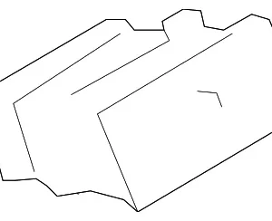 Louver - Mazda (GRF5-64-91X-02)