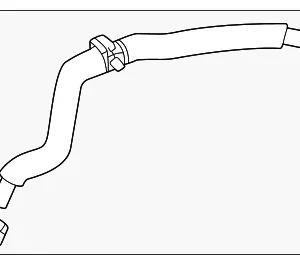 Vacuum Hose - Mazda (BFD1-43-630B)