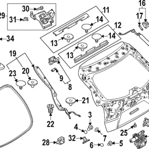 Warning Buzzer - Mazda (DFR7-67-6B1A)