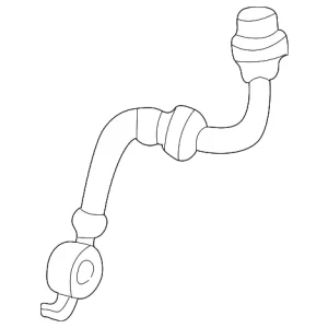Brake Hydraulic Hose - Mazda (GK2A-43-980B)