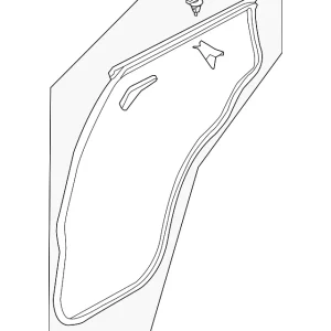 Door Weather-Strip - Mazda (KB7W-72-760)