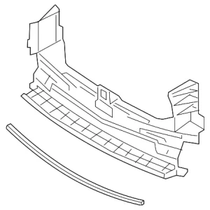 Air Guide - Mazda (KB8A-50-1C0C)