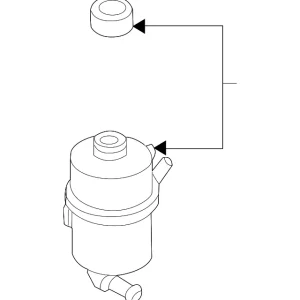 Reservoir - Mazda (B25D-32-690A)