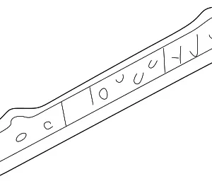 Rocker Reinforced - Mazda (LC62-53-950B)