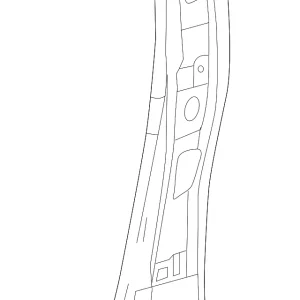 Inner Center Pillar - Mazda (B45A-70-080)