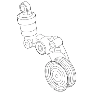 Serpentine Tensioner - Mazda (T301-15-980B)