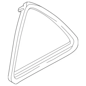 Weatherstrip - Mazda (B25D-72-651D)