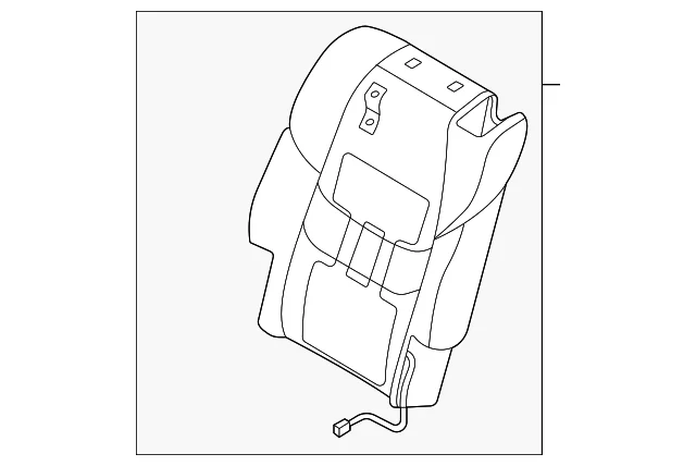 Seat Back Cover - Mazda (TA0B-88-281-2A)