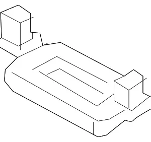 Dome Lamp Assembly Bracket - Mazda (BHP2-68-83YC)