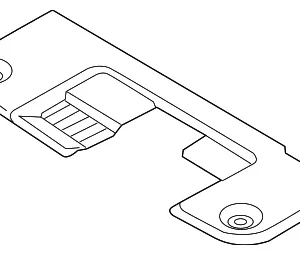 Closure Panel Plate - Mazda (KD45-56-381)