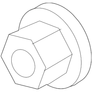 Alternator Lock Nut - Mazda (9994-00-800B)
