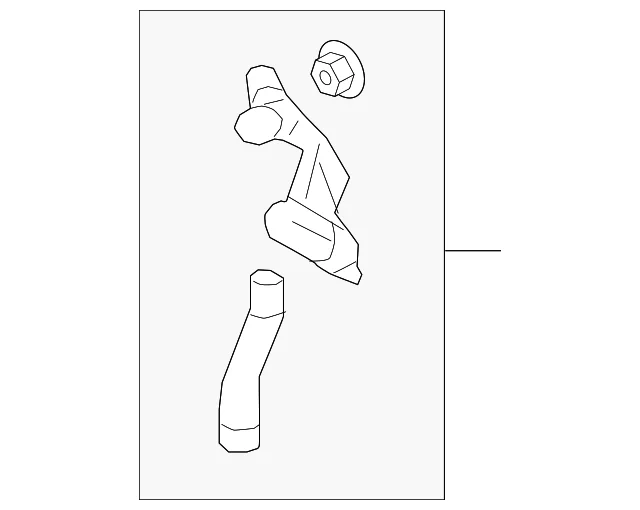 Heater Duct - Mazda (BDGF-61-16XA)