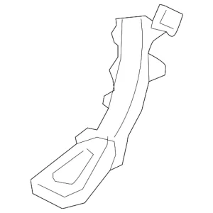 Side Duct - Mazda (D09W-60-180A)