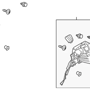 Quarter Trim Panel - Mazda (KA0G-68-870B-02)